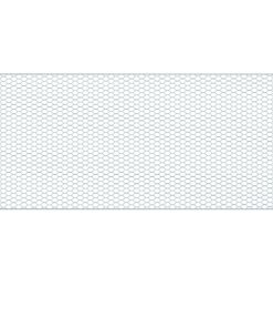 vidaXL Draadgaashek met palen 25x1 m staal groen