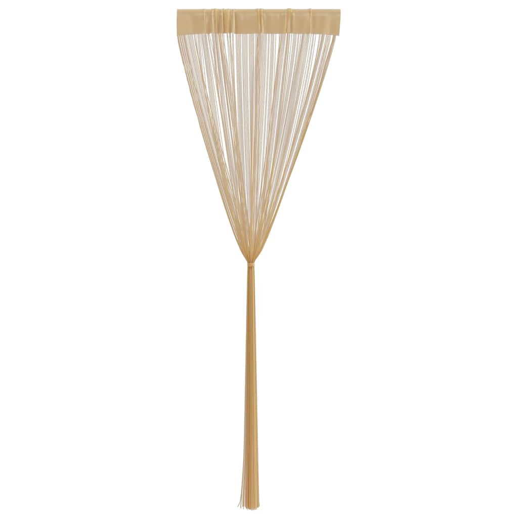 vidaXL Draadgordijnen 140x250 cm beige 2 st - Image 5