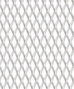 vidaXL Draadhek 50x50 cm 20x10x2 mm roestvrij staal