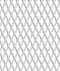 vidaXL Draadhek 50x50 cm 45x20x4 mm roestvrij staal
