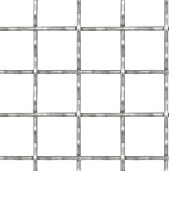 vidaXL Draadhek geweven gaas 100x85 cm 21x21x2