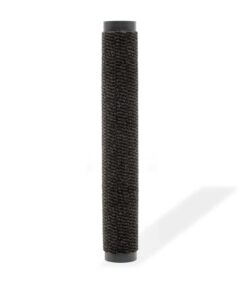 vidaXL Droogloopmat rechthoekig getuft 120x180 cm zwart