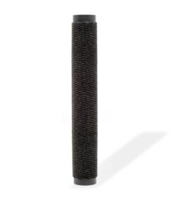 vidaXL Droogloopmat rechthoekig getuft 80x120 cm zwart