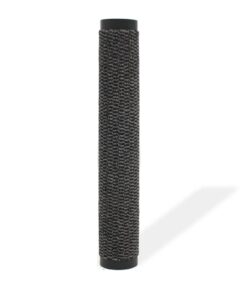 vidaXL Droogloopmat rechthoekig getuft 90x150 cm antraciet