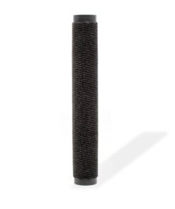 vidaXL Droogloopmat rechthoekig getuft 90x150 cm zwart