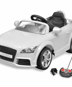 vidaXL Elektrische auto Audi TT RS met afstandsbediening wit