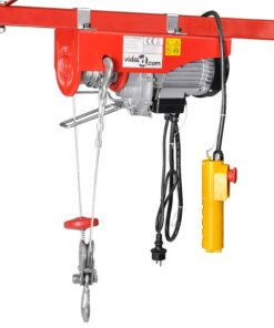 vidaXL Elektrische lier 1300 W 400/800 kg