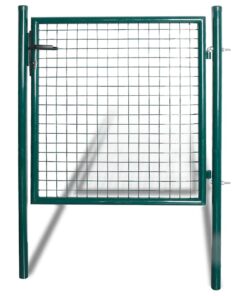 vidaXL Enkele deur 100x100 cm gepoedercoat staal