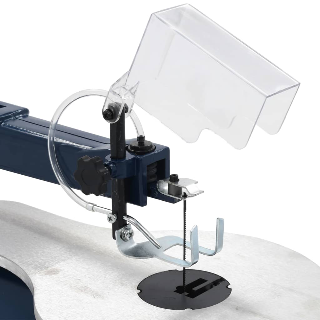 vidaXL Figuurzaagmachine elektrisch met voetpedaal en LED-lampje 125 W - Image 4