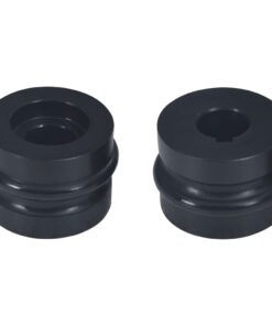 vidaXL Flensmoeren voor buiskraalmachine 12 st staal