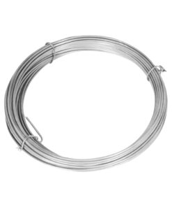 8 m gegalvaniseerd staal zilverkleurig