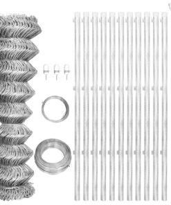 vidaXL Gaashek met palen 25x1