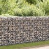 vidaXL Gabion mand 100x50x100 cm gegalvaniseerd staal