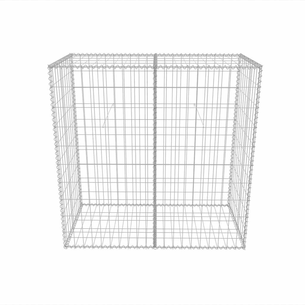 vidaXL Gabion mand 100x50x100 cm gegalvaniseerd staal - Afbeelding 5