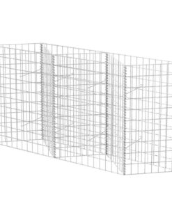 vidaXL Gabion mand 120x30x100 cm gegalvaniseerd staal