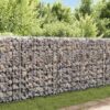 vidaXL Gabion mand 450x30x100 cm gegalvaniseerd staal