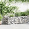 vidaXL Gabion plantenbak 180x90x50 cm gegalvaniseerd staal