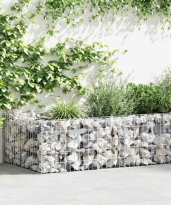 vidaXL Gabion plantenbak 180x90x50 cm gegalvaniseerd staal