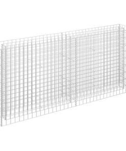 vidaXL Gabion plantenbak verhoogd 180x30x90 cm gegalvaniseerd staal