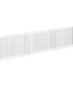 vidaXL Gabion plantenbak verhoogd 270x30x60 cm gegalvaniseerd staal