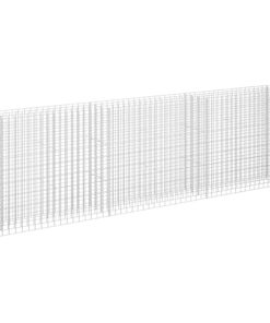 vidaXL Gabion plantenbak verhoogd 270x30x90 cm gegalvaniseerd staal