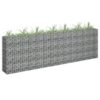 vidaXL Gabion plantenbak verhoogd 270x30x90 cm gegalvaniseerd staal