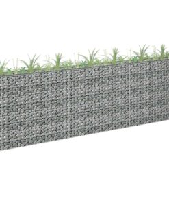 vidaXL Gabion plantenbak verhoogd 270x30x90 cm gegalvaniseerd staal
