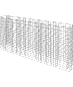 vidaXL Gabion plantenbak verhoogd 270x50x100 cm gegalvaniseerd staal