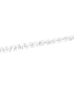 vidaXL Gabion plantenbak verhoogd 360x30x10 cm gegalvaniseerd staal