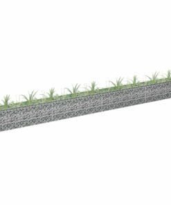 vidaXL Gabion plantenbak verhoogd 360x30x30 cm gegalvaniseerd staal