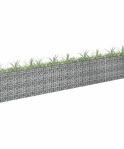vidaXL Gabion plantenbak verhoogd 360x30x60 cm gegalvaniseerd staal