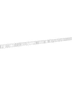 vidaXL Gabion plantenbak verhoogd 450x30x10 cm gegalvaniseerd staal