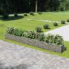 vidaXL Gabion plantenbak verhoogd 540x50x50 cm gegalvaniseerd staal