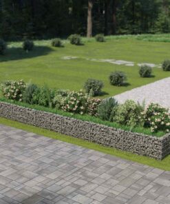 vidaXL Gabion plantenbak verhoogd 540x90x50 cm gegalvaniseerd staal