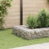vidaXL Gabion plantenbak verhoogd kubus 30x30x30 cm staaldraad