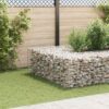 vidaXL Gabion plantenbak verhoogd kubus 60x60x60 cm staaldraad
