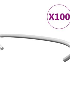 vidaXL Gabionhaken 100 st 10 cm gegalvaniseerd staal