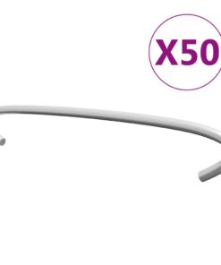 vidaXL Gabionhaken 50 st 15 cm gegalvaniseerd staal