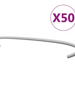 vidaXL Gabionhaken 50 st 30 cm gegalvaniseerd staal