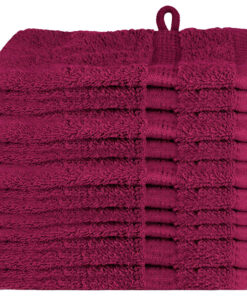 vidaXL Gastendoek SOLUND Bordeauxrood 550 gsm