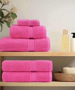 vidaXL Gastendoek SOLUND Roze 550 gsm