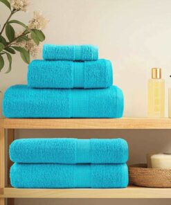 vidaXL Gastendoek SOLUND Turquoise 550 gsm