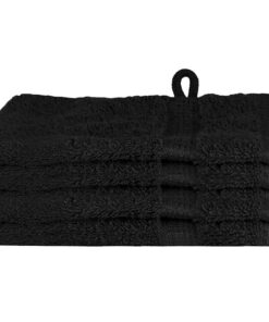 vidaXL Gastendoek SOLUND Zwart 550 gsm