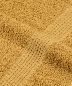 vidaXL Gastendoekjes FROGN 10 st 30x50 cm 360 g/m² goud