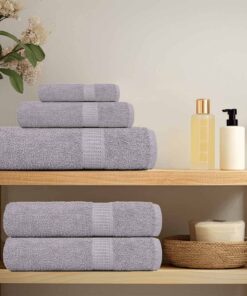 vidaXL Gastendoekjes FROGN 10 st 30x50 cm 360 g/m² grijs