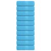 vidaXL Gastendoekjes FROGN 10 st 30x50 cm 360 g/m² turquoise