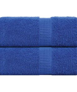 vidaXL Gastendoekjes FROGN 2 st 30x50 cm 360 g/m² blauw