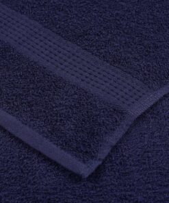 vidaXL Gastendoekjes FROGN 2 st 30x50 cm 360 g/m² marineblauw