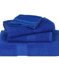 vidaXL Gastendoekjes FROGN 4 st 30x50 cm 360 g/m² blauw