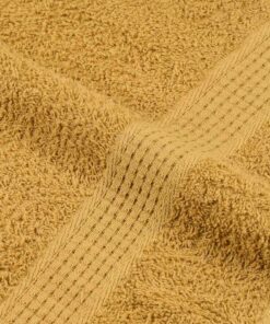 vidaXL Gastendoekjes FROGN 4 st 30x50 cm 360 g/m² goud